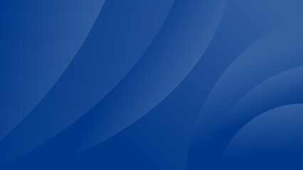 Blue curves abstract with gradient background.