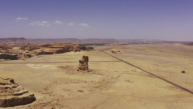 Aerial, Amazing Al'ula Landscapes, Saudi Arabia