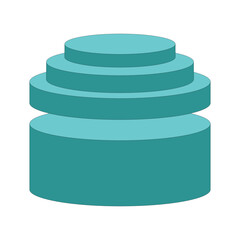 Blue Podium Stage Product