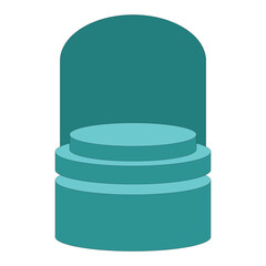 Blue Podium Stage Product