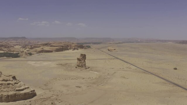 Aerial, Amazing Al'ula Landscapes, Saudi Arabia