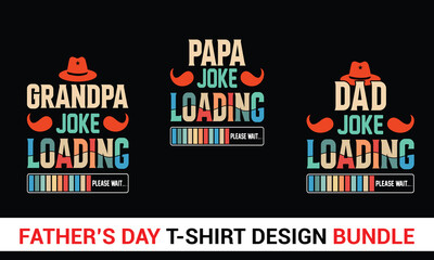 Dad Eps Bundle Father's Day Vector Bundle Happy Fathers Day Eps vector Design