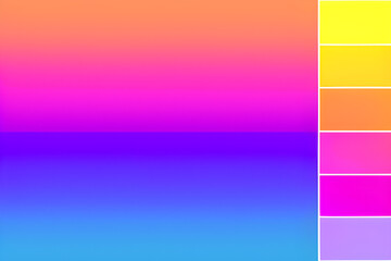 Obraz premium colorful gradient background