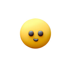 3d happy emoji icon