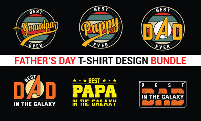 Father's Day Vector Bundle Dad Eps Bundle Vector Design