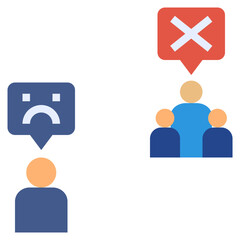 solitary flat style icon