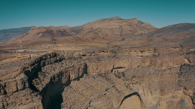 Aerial, Jebel Shams, Oman