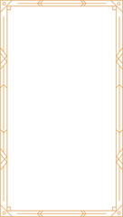 Art Deco Frame Element