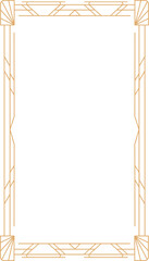 Art Deco Frame Element