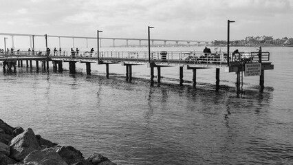 Naklejka premium Down Near The Pike 