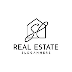 design a clever and minimalist monogram SL in triangle shape logo suitable for your branding company, letter n, w, m, real estate