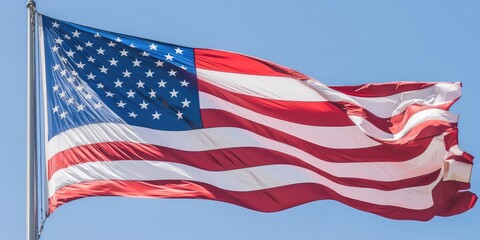 america flag with generative ai