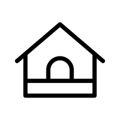 Home Icon Vector Symbol Design Illustration