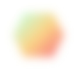 Gradient Blurred Hexagon