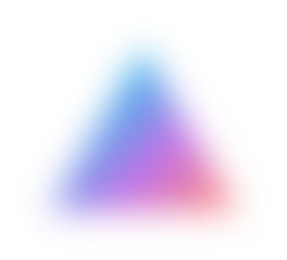 Gradient Blurred Triangle