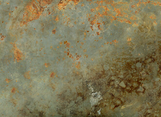Old rusty metal texture. Grunge background wallpaper