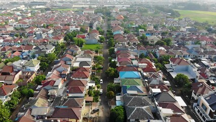 one of the densest settlements in east jakarta