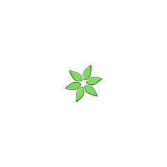 Green flower 