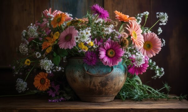 still life with flowers HD 8K wallpaper Stock Photography Photo Image
