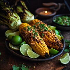 Chipotle Lime Grilled Corn Fiesta