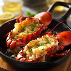 Garlic Buttered Lobster Delight