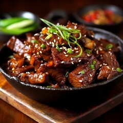Sizzling Korean BBQ Beef Extravaganza