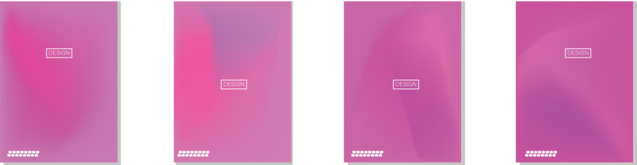 collection of abstract backgrounds with beautiful gradation colors, colorful backgrounds for poster flyer banner backdrop.vertical banner.cool fluid background vector illustration.