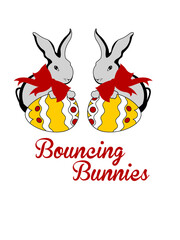 Abstract print design on plain base
