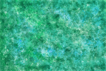 colorful night sky and space background as watercolor lllustration