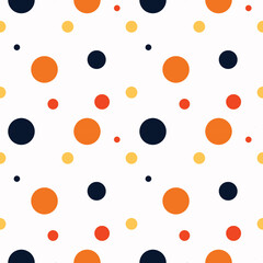 circle background. seamless geometric  colorful patterns.Halloween pattern 