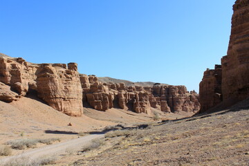 Fototapeta na wymiar Kazakhstan canyon