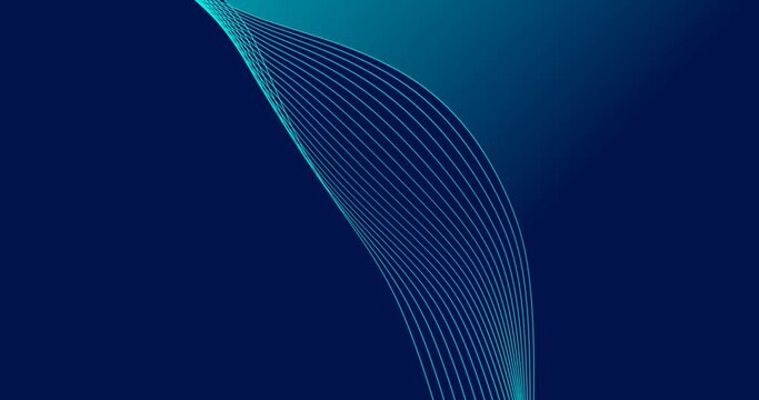 soft blue gradient curve wave line abstract background