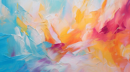 abstract colorful oil painting on canvas texture. 