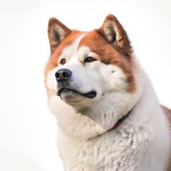 dog, husky, animal, pet, white, siberian, puppy, portrait, breed, isolated, canine, cute, malamute, purebred, wolf, siberian husky, alaskan, domestic, sitting, mammal, fur, animals, akita, studio, you