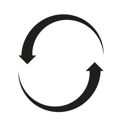 circular arrows moving icon vector illustration eps 