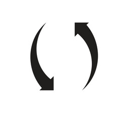 circular arrows moving icon vector illustration eps 