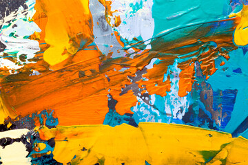 abstract oil paint texture on canvas, background
