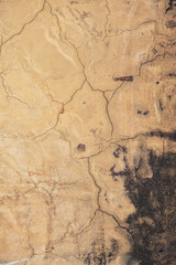 Old concrete cracked wall texture background