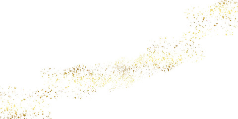Fototapeta premium Gold glitter Shiny luxury effect gold glitter transparent background.Abstract gold glitter.Golden Mist.