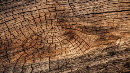 Naklejka premium Wooden texture. Generative AI
