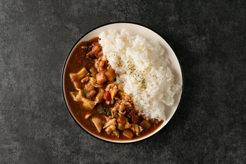 カレーライス　カレー　ポークカレー pork curry