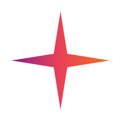 Obraz premium Gradient Shape