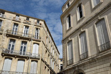 Fototapeta na wymiar Immeubles de caractère à Montpellier. France