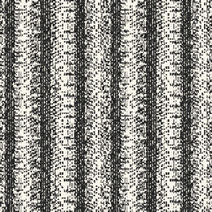 Monochrome Distressed Knit Textured Striped Pattern