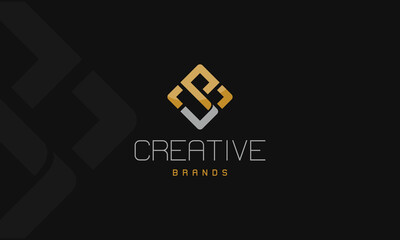 monogram logo style combination letter M, P, S, V