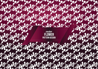 Floral abstract seamless flower patterns. Vector design for different Patterns.