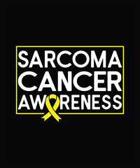 sarcoma awareness, cancer awareness t-shirts