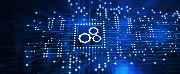 Automation Software Technology Process System Business concept