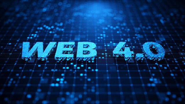 Web 4.0 Internet Business Technology, Decentralized System concept