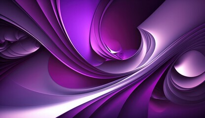 Abstract Purple Background, Generative AI